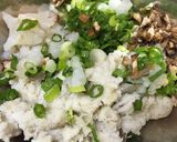 里芋埋めトマトソース掛けしいたけ作り方3写真