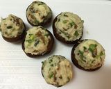 里芋埋めトマトソース掛けしいたけ作り方4写真