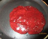 レッドベルベットパンケーキ３作り方5写真