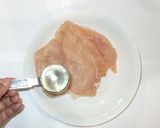 酸っぱくない三杯酢の和え物♪鶏胸肉コーン作り方2写真