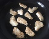 ささみの甘酢照り焼き。お酢で柔らか。作り方2写真