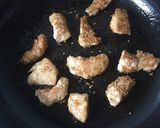 ささみの甘酢照り焼き。お酢で柔らか。作り方3写真