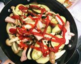 夏野菜のチーズ焼き作り方4写真