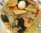海鮮五目焼そば作り方12写真