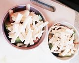 アボカドとミートボールココット焼き作り方3写真