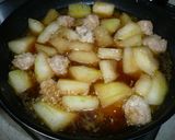 冬瓜と鶏だんごのスープ煮作り方6写真