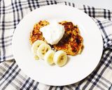 コーンフレークで手掴みバナナパンケーキ★作り方6写真