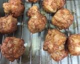 竜田揚げ入り中華丼作り方1写真