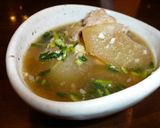 冬瓜と鶏だんごのスープ煮作り方7写真