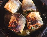 梅しそ秋刀魚ロールの切り昆布おろし煮作り方9写真
