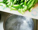 ゴーヤとツナのさっぱり梅肉あえ作り方3写真