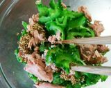 ゴーヤとツナのさっぱり梅肉あえ作り方10写真