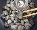 あさりとキャベツの酒蒸しパスタ♪作り方3写真