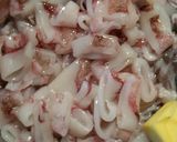 ちっちゃい♪ヤリイカとししとうのバスタ♪作り方1写真