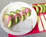 大葉香るアボカドのベーコンチーズ巻き作り方3写真