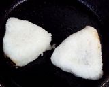 昆布とシャケの焼きおにぎり作り方3写真