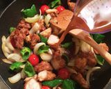 リメイク♡野菜たっぷり黒酢酢豚風炒め作り方5写真