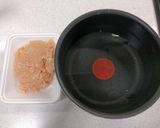 【離乳食】鶏ひき肉下処理作り方1写真