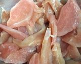 焼肉のタレを使って♪ムネ肉を美味しく♡作り方1写真