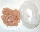 鶏むね肉の甘酢漬け♪簡単サラダ仕立て作り方2写真
