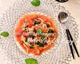 トマト・ピーマン・なす☆冷製パスタ作り方10写真