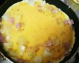 じゃがベーコンのお手軽ボリュームオムレツ作り方3写真