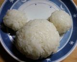 おかかわいいよろこんぶおにぎり　キャラ弁作り方2写真