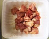 簡単！はちみつ入り黒酢酢豚作り方1写真