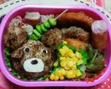 おかかわいいよろこんぶおにぎり　キャラ弁作り方6写真