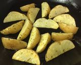 付け合わせに簡単うま♪時短ベイクドポテト作り方4写真