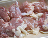 鶏とアボカドの卵がとろーりすき焼き風作り方3写真