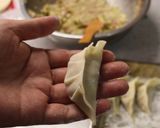 浜松餃子♪円形焼きともやし添えで本場！作り方7写真