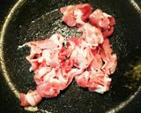 野菜1つで簡単！なすと豚肉の甘辛炒め作り方4写真
