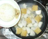 里芋と油揚げの煮物作り方6写真