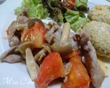 簡単ウマ！トマトと豚肉炒め作り方5写真