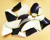お酢たっぷり！なすと鶏もも肉のさっぱり煮作り方3写真
