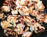 超簡単＊鶏肉の塩麹バジルチーズ焼き作り方5写真