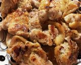 超簡単＊鶏肉の塩麹バジルチーズ焼き作り方6写真