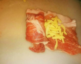 豚肉切り落としでチーズ巻き巻きカツ作り方3写真