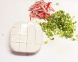 中華風かに玉スープ作り方1写真