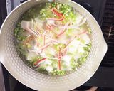 中華風かに玉スープ作り方4写真