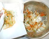鶏むね肉の甘酢漬け♪簡単サラダ仕立て作り方8写真
