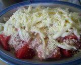 ❤チーズ&チリマヨでツナトマト焼き❤作り方3写真