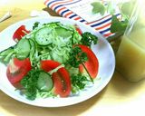 ひとりで食べる時のトストサラダの基本♪作り方6写真