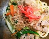 簡単！茹でうどんＤＥつるつる焼きうどん♪作り方8写真