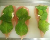 ささみの大葉クリームチーズ巻き作り方2写真