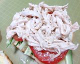 ✿棒棒鶏マヨデリサンド✿作り方6写真