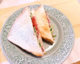 ✿棒棒鶏マヨデリサンド✿作り方7写真