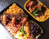 小学生男子のお弁当〜焼きおにぎり作り方8写真