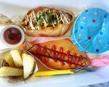 小学生男子のお弁当〜オムライスバーグ作り方14写真